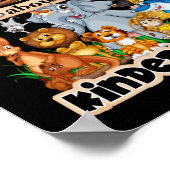 Poster Wild About Kindergarten (Coin)