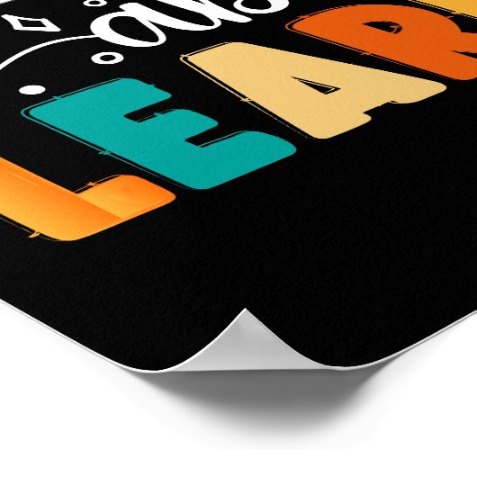 Poster Wild About Learning Student Teacher Back To School (Coin)