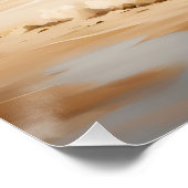 Poster Wild black stallion galloping (Coin)