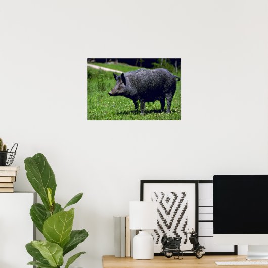Poster Wild Boar (Bureau à domicile)