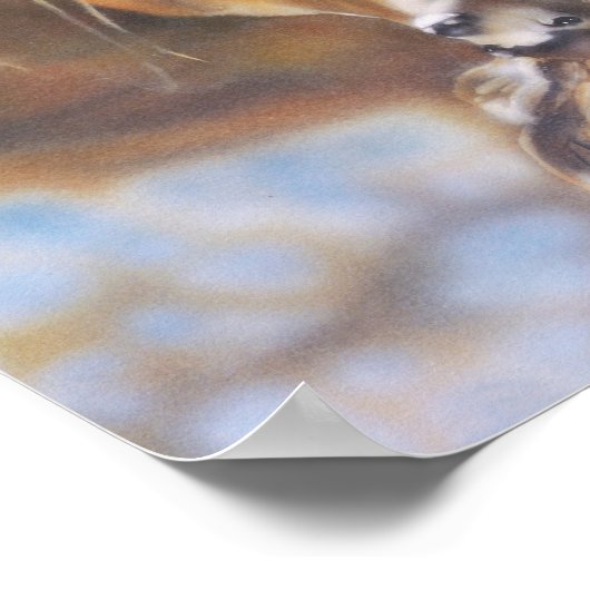 Poster Wild Deer (Coin)