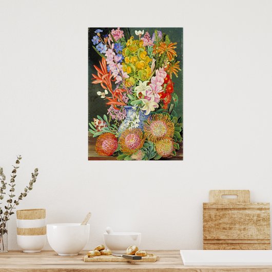 Poster Wild Flowers of Ceres, West Africa (Cuisine)
