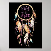 Poster Wild & Free (Devant)