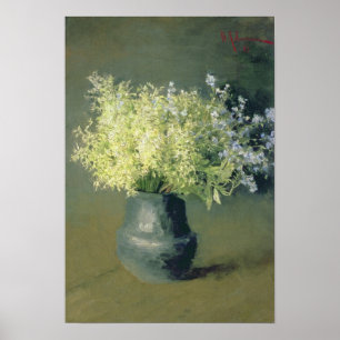 Poster Wild Lilacs and Forget-Me-Nots, 1889