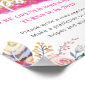 Poster Wild One Girl's First Birthday Time Capsule (Coin)