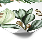 Poster Wild One Safari Animaux Jungle Verdure Anniversair (Coin)