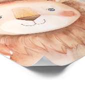 Poster Wild One Safari Boy's 1st Birthday Welcome Sign (Coin)