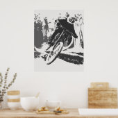 Poster Wild Ride ! - BMX Racer (Cuisine)