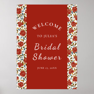 Poster Wild Rose Floral Petals Garden Affair Mariage