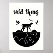 Poster Wild Thing (Devant)