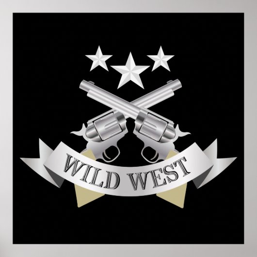 Poster Wild West (Devant)