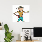 Poster Wild West Sheriff (Bureau à domicile)