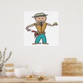 Poster Wild West Sheriff (Cuisine)