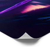 Poster Wilderness cosmique, Nuit étoilée dans la vallée (Coin)