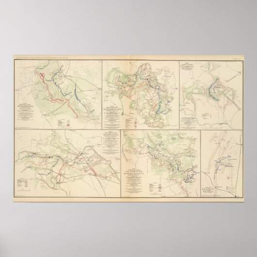 Poster Wilderness, Va Spotsylvania CH Todd's Tavern (Devant)