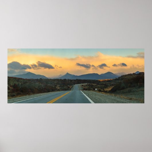 Poster Wilderness Wonders : Tierra del Fuego's Empty High (Devant)