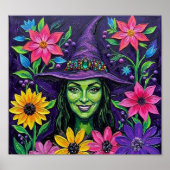 Poster WildFlowerGemWitch (Devant)