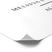 Poster Wildflowers Heart Happy Tears Wedding Quote (Coin)