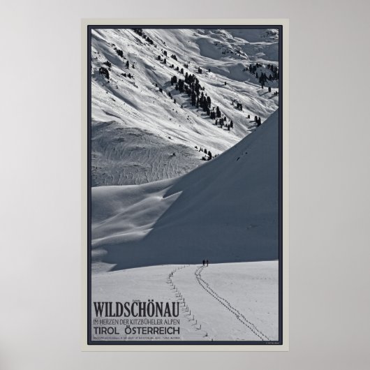 Poster Wildschönau Backcountry (Devant)