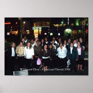 Poster Wildwood Choir