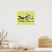 Poster WILE E. COYOTE™ À la poursuite du dîner (Cuisine)