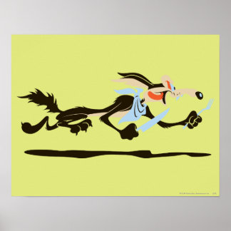 Poster WILE E. COYOTE™ À la poursuite du dîner
