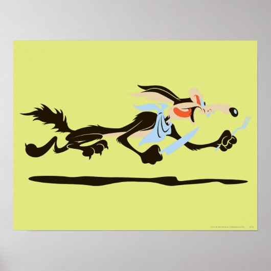 Poster WILE E. COYOTE™ À la poursuite du dîner (Devant)