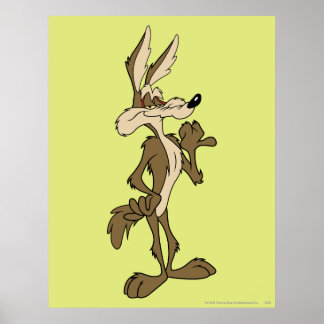 POSTER WILE E. COYOTE™ A L'AIR FIER