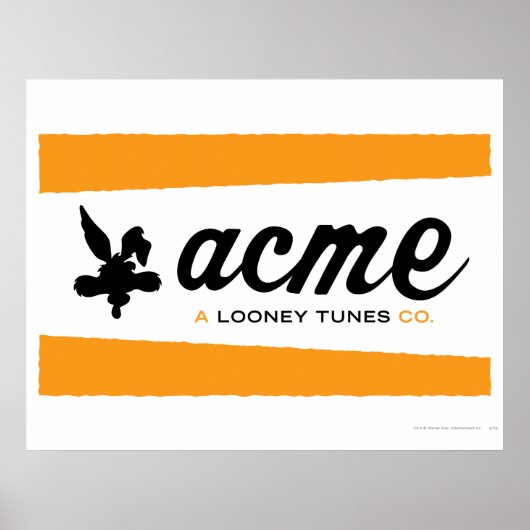 Poster WILE E. COYOTE™ Acme 3 (Devant)
