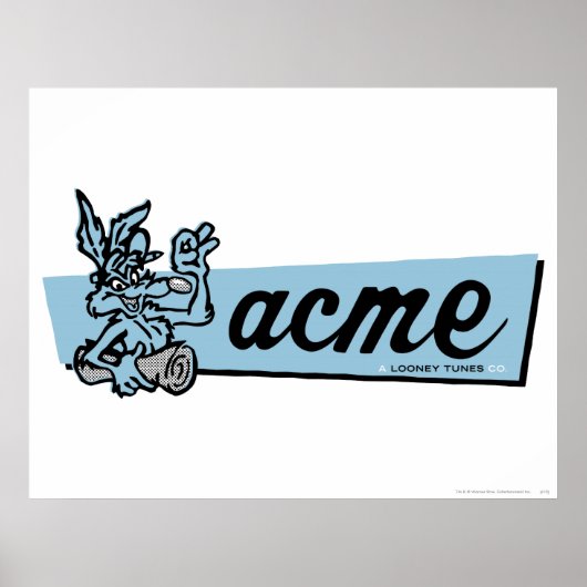 Poster WILE E. COYOTE™ Acme 4 (Devant)