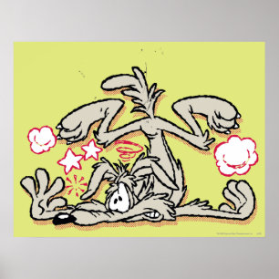 Poster Wile E. Coyote Atterrissage forcé