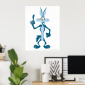 Poster Wile E. Coyote Blue Aha! (Bureau à domicile)