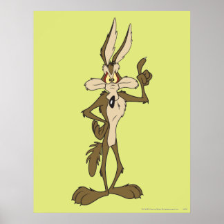Poster Wile E. Coyote Haut