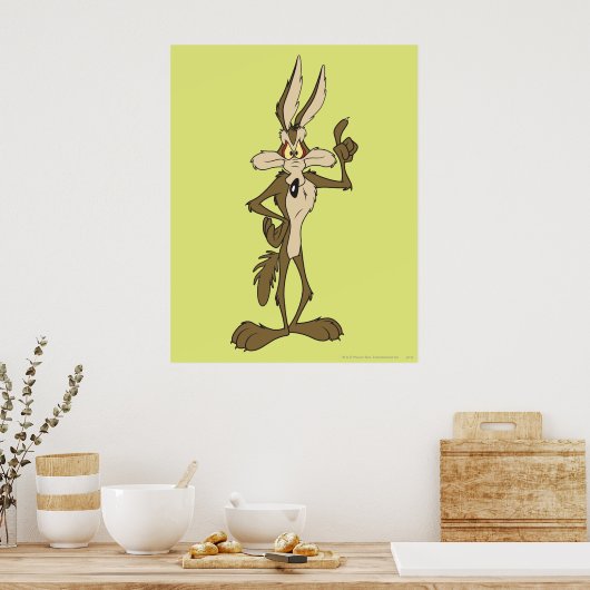 Poster Wile E. Coyote Haut (Cuisine)
