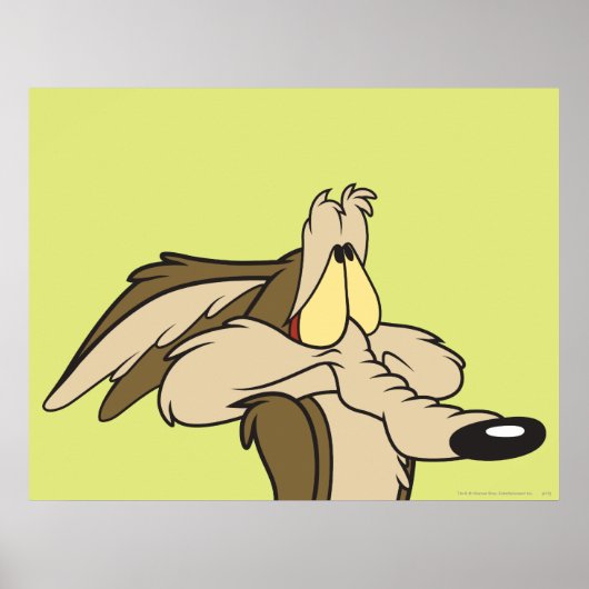Poster WILE E. COYOTE™ Malheur imminent (Devant)