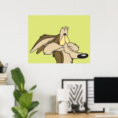 Poster WILE E. COYOTE™ Malheur imminent (Bureau à domicile)