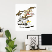 Poster WILE E. COYOTE™ Pilote fou (Bureau à domicile)