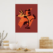 Poster Wile E. Coyote Preparing To Run (Cuisine)