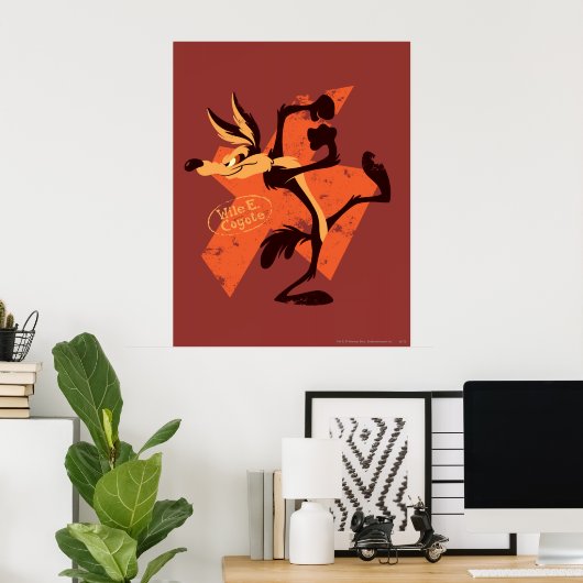 Poster Wile E. Coyote Preparing To Run (Bureau à domicile)