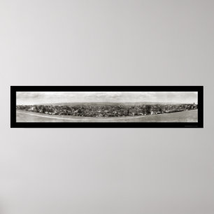 Poster Wilkes-Barre PA Photo 1909