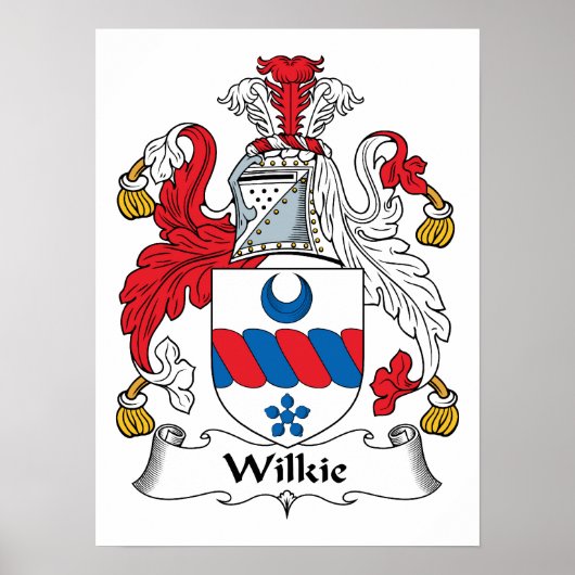 Poster Wilkie Family Crest (Devant)
