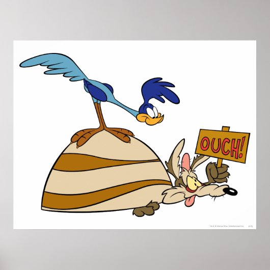 Poster WILL E Coyote et ROAD RUNNER™ Produits de fabricat (Devant)