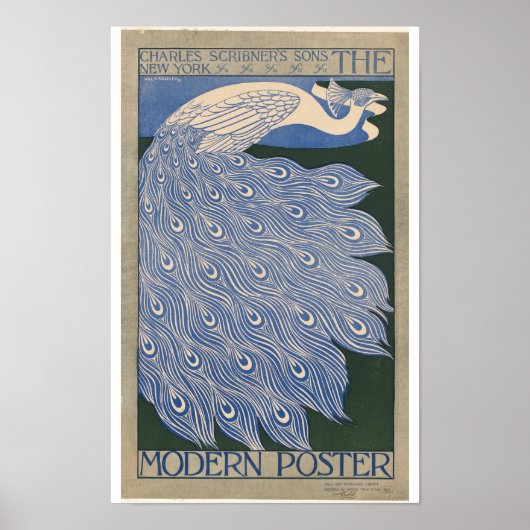 Poster Will H. Bradley , L'affiche moderne (Devant)