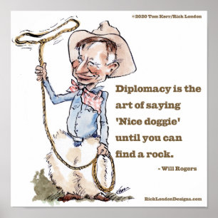 Poster Will Rogers & Citation
