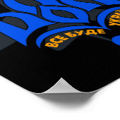 Poster Will To Fight - I Stand With Ukraine - Ukrainian F (Coin)