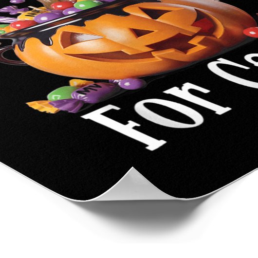 Poster Will Trade Brother For Candy Funny Halloween Girls (Coin)