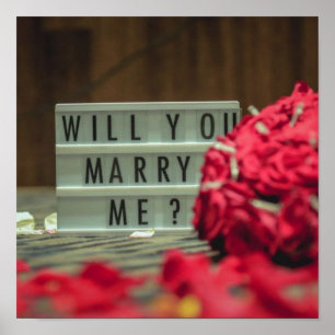 Poster Will You Marry Me? Marriage Proposal