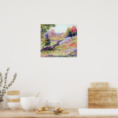 Poster Willard Metcalf Hillside Pastures—Septembre (Cuisine)