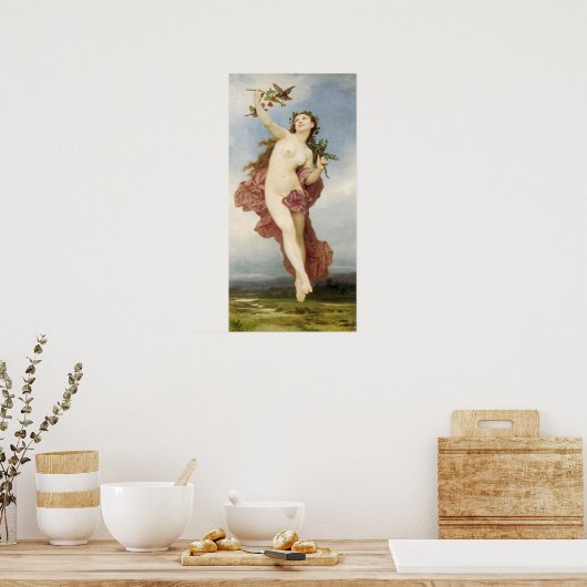 Poster William-Adolphe Bouguereau (Cuisine)