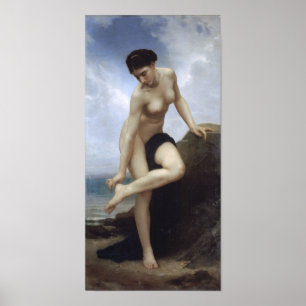 Poster William-Adolphe Bouguereau-Après Bath